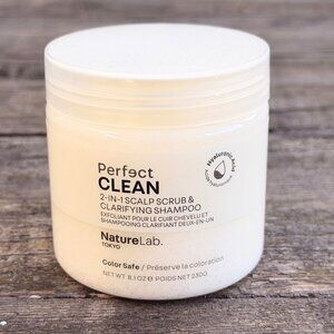Nature Lab Perfect Clean 2-in-1 Scalp Scrub & Clarifying Shampoo, 8.1 oz (230 g)